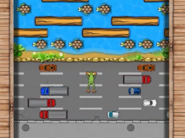 FROGGER online hra  POMU